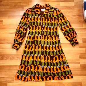 1970s Pret A Porter Dress